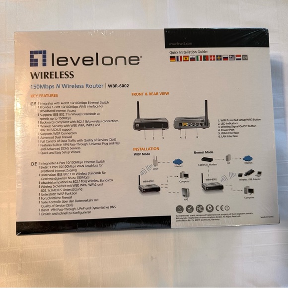Level One Wireless Router. - Picture 3 of 7